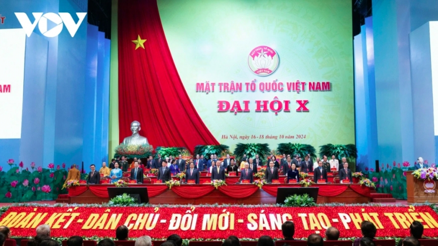 Tenth National Congress of Vietnam Fatherland Front opens